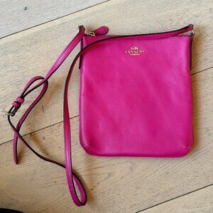 Preloved - Coach Pink Crossbody Bag